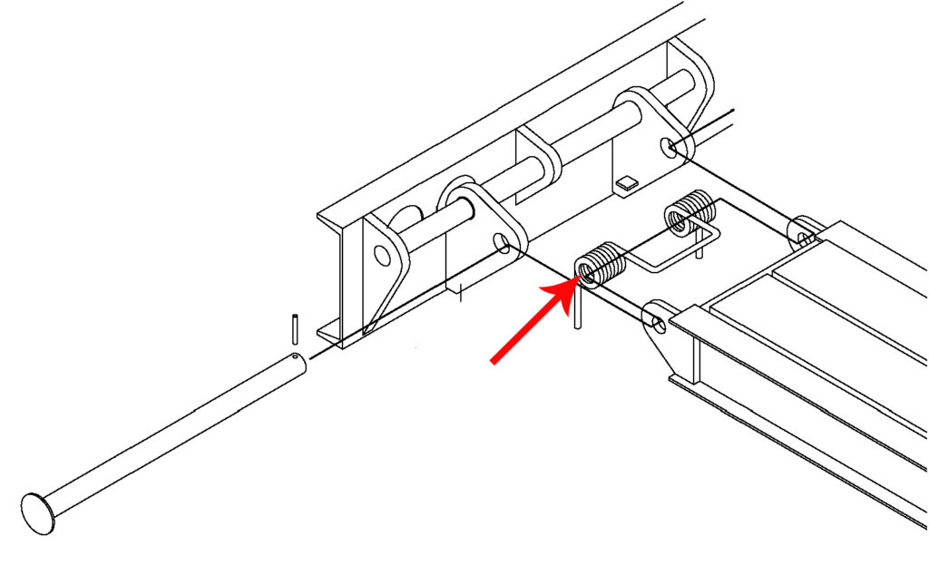 Heavy Duty Double Ramp Spring Part Number 2059240 – Eager Beaver Trailers