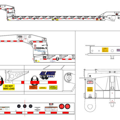 Lowboy GSL Decal Kit Part Number 2063521
