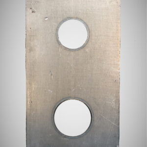 15-25 Ton Pintle Eye Hitch Assembly Backing Plate Part Number 2057582