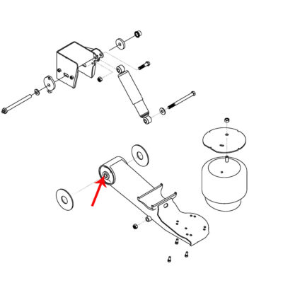 Cush Bushing Insert Reducer Part Number 2062029