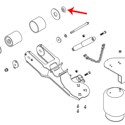 Cush Spacer Collar Part Number 2062284