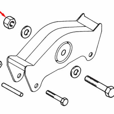 Hutch 9700 Equalizer Nut Part Number 2059438