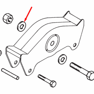 Hutch 9700 Equalizer Washer Part Number 2059439