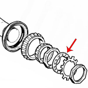 Keyed Lock Washer - Part Number 2058268