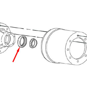 Outer Bearing Cup - Part Number 2058306