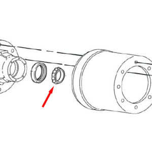 Outer Bearing Cone - Part Number 2058308