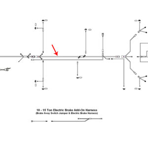 26' TAG Main Harness PLUS - Part Number 2062108