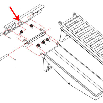 Light Weight Ramp Fixed Link - Part Number 2059195