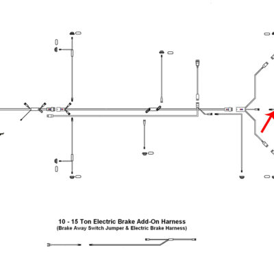 Tailboard I.D. PLUS LED Harness - Part Number 2062193