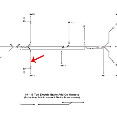 Front Marker PLUS LED 39" Harness - Part Number 2062194