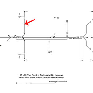 Front Marker PLUS LED 81" Harness - Part Number 2062195
