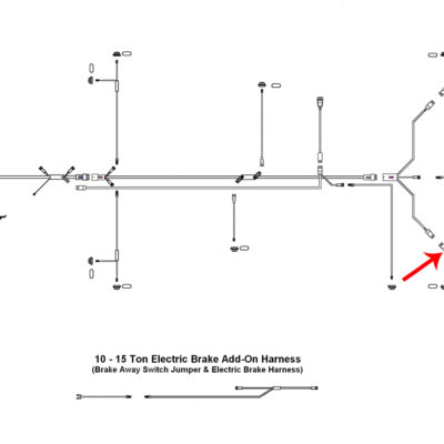 Street Side 14" PLUS LED Harness - Part Number 2062199