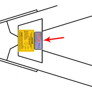 USA Harness Decal Part Number 2062208