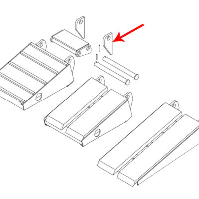 Flip Ramp Mounting Linkage - Part Number 2059201