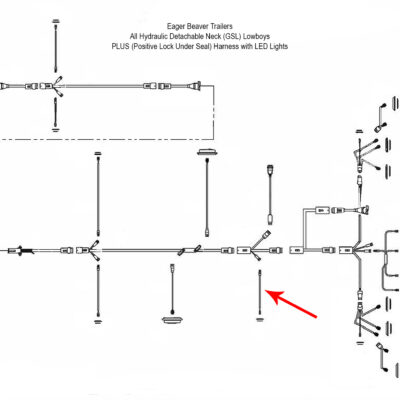 117" ABS Warning Light Harness - Part Number 2062063