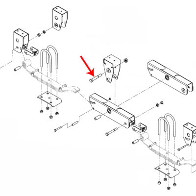 CUSH Equalizer Bolt - Part Number 2062231