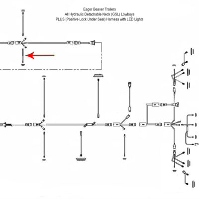 Gooseneck Marker Harness - Part Number 2062251