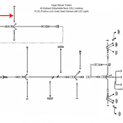 Gooseneck Marker Harness - Part Number 2062252