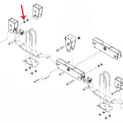 CUSH Spring Eye Nut - Part Number 2062275