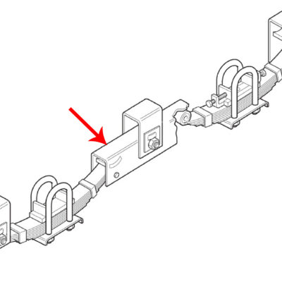 Equalizer with Rubber Bushing - Part Number 2059078
