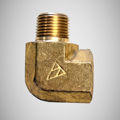3/8" 90° Straight Brass Elbow - Part Number 2062489