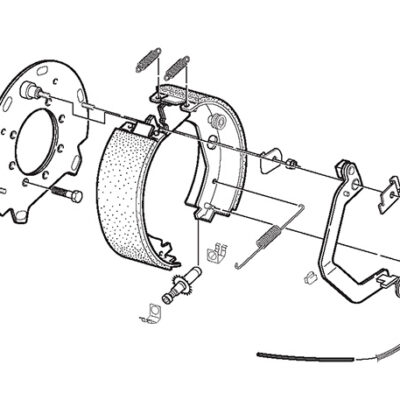 LH Adjuster Lever Spring - Part Number 2057544