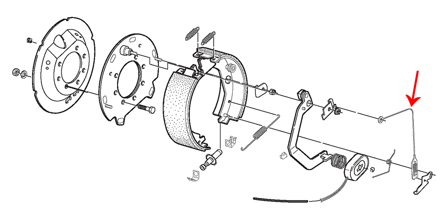 Adjuster Cable - Part Number 2057547